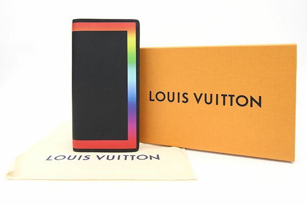 LOUIS VUITTON ルイヴィトン タイガ レインボー ポルトフォイユ ブラザ