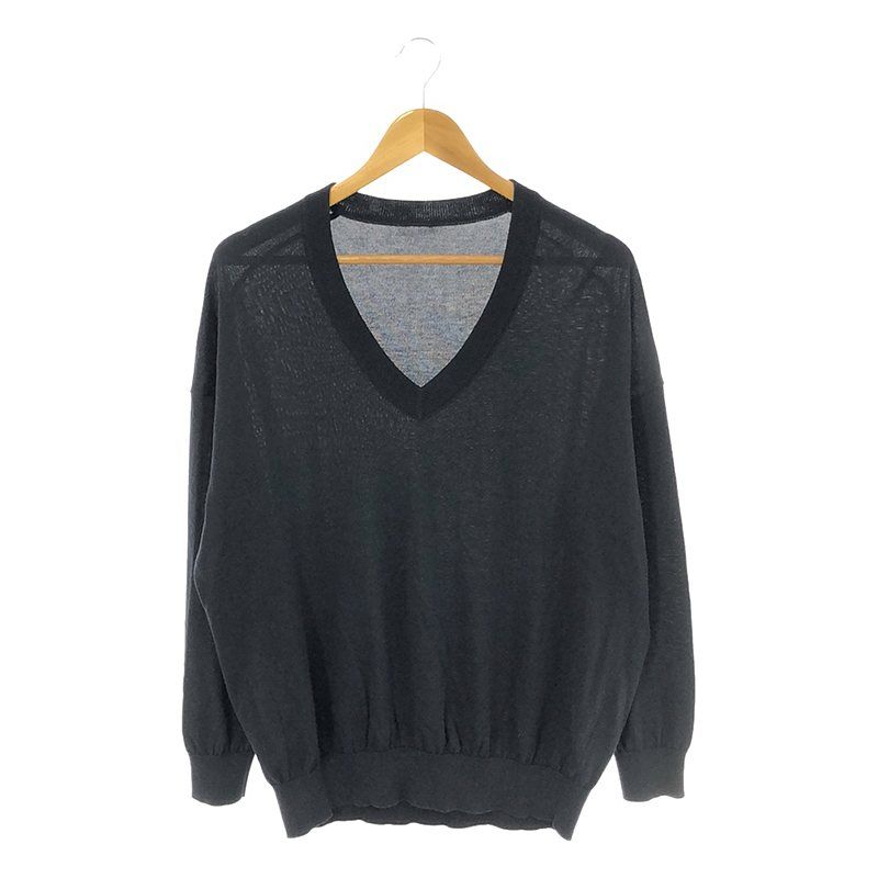 美品　ミューズ　ドゥーズィエムクラス　Ladycoat Vネック プルオーバー Deuxieme Classe（ドゥーズィエムクラス）の「*Ladycoat Vネック プル