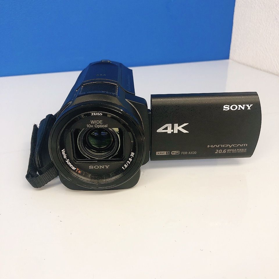 SONY FDR-AX30 4k ハンディカム カメラバッグ付き（注意有） SONY HANDYCAM FDR-AX30 デジタル4Kビデオカメラレコーダー