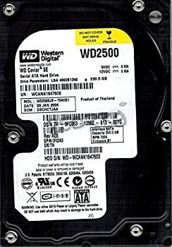 wd2500js-75ncb1?Westernデジタル250?GB DCM : dschctjaa 中古】 wd2500js-75ncb1?Western Digital 250?GB DCM dschctjaa