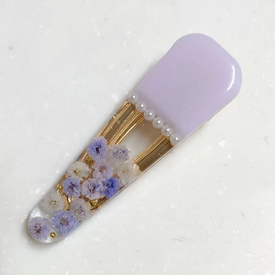 ハンドメイドレジンヘアゴム・ポニーフック・ブローチ♡No.53 ハンドメイド お花 レジン ヘアゴム ポニーフック ブローチ no.53