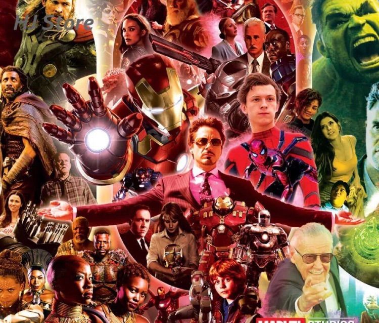 メルカリshops アベンジャーズ マーベル ポスター Marvel 映画名シーン アイアンマン