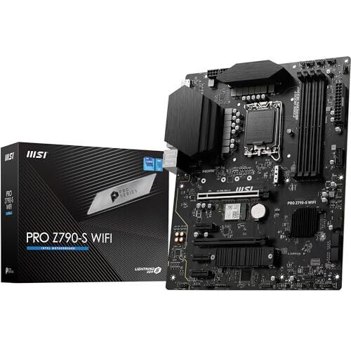 MSI PRO Z790-S WIFI DDR5-6600 OC PCIe 5.0 スロット 7.1 オーディオ デュアル M.2 2.5G 搭載