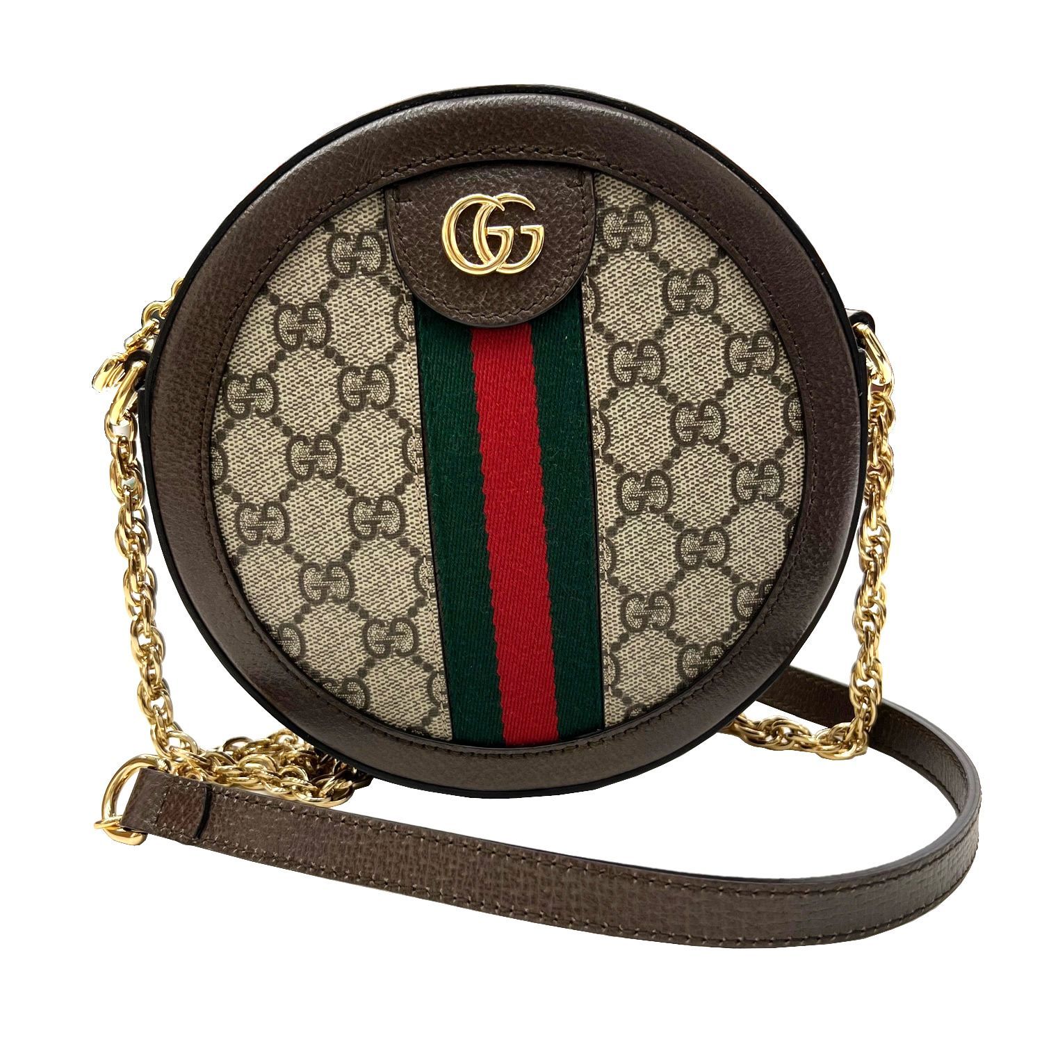 GUCCI グッチ オフィディア ミニ ラウンド ショルダーバッグ