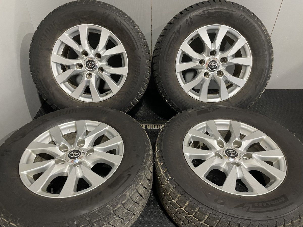 BS BLIZZAK DM-V3 285/60R18】スタッドレス【トヨタ ランクル200 後期 純正ホイール 18インチ  8J5HPCD150+56】21年製 バリ溝 (MTK548) - メルカリ