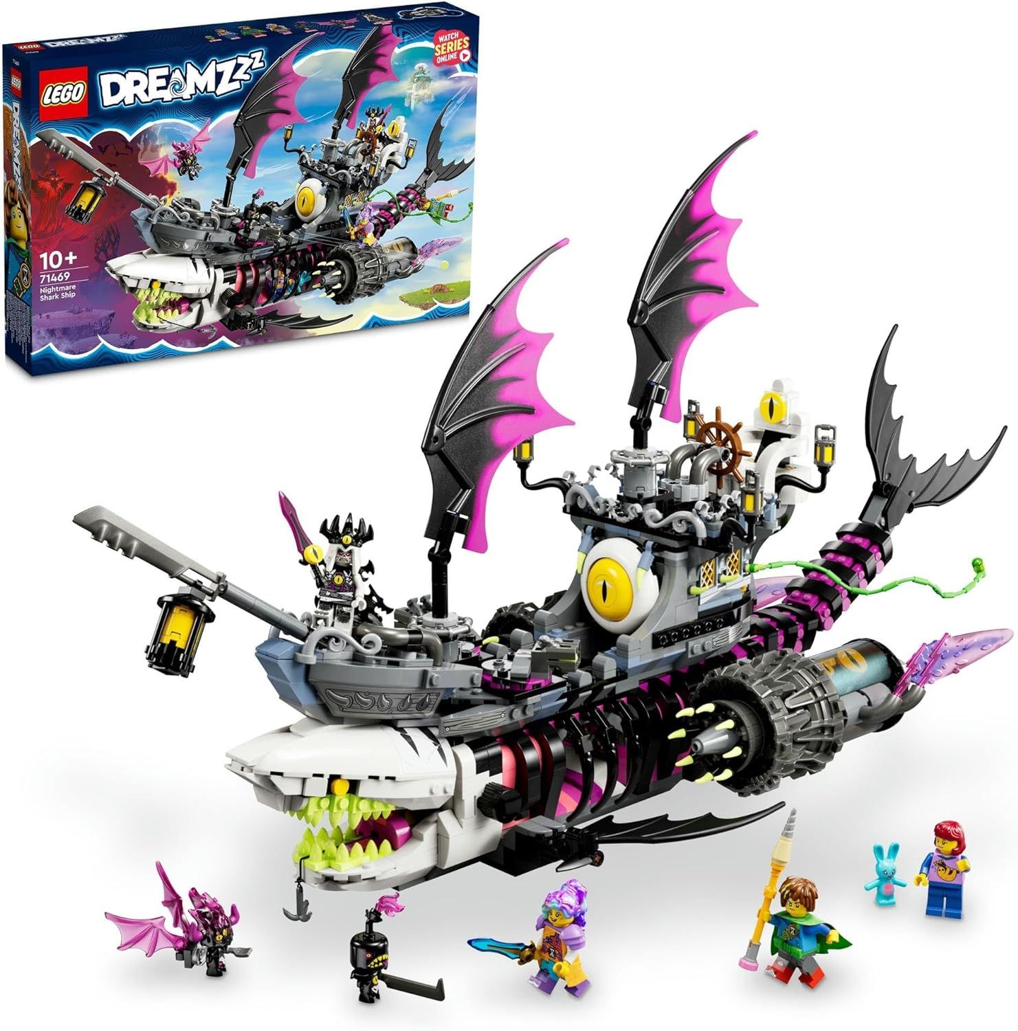 レゴ(LEGO) ドリームズ ナイトメア・シャーク号 おもちゃ 玩具 プレゼント 誕生日 ブロック クリスマス 男の子 女の子 子供 10歳 11歳 12歳 小学生 ごっこ遊び おままごと 71469