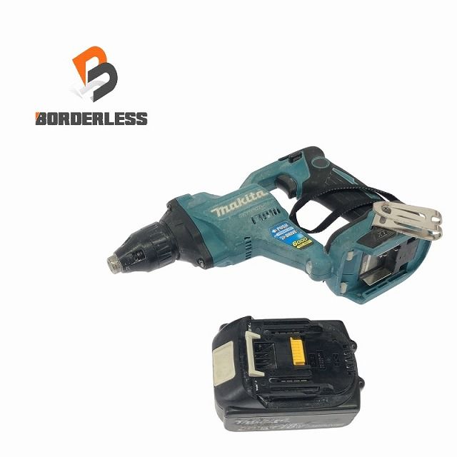 品 makita マキタ 18V 充電式スクリュードライバ FS600D バッテリー1個 18V 6.0Ah 付き 充電回数219回 111736