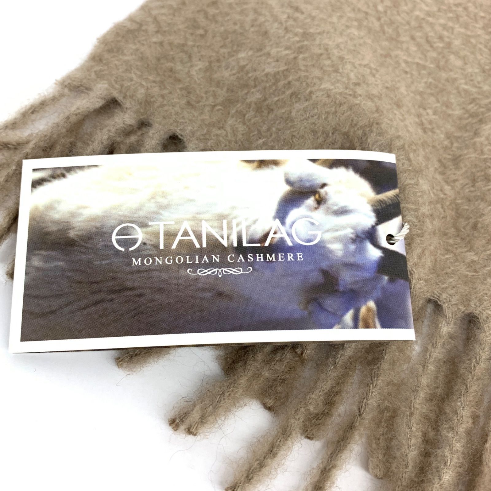 ☆タグ付未使用品☆タニラグ カシミヤ100％ マフラー - メルカリ 