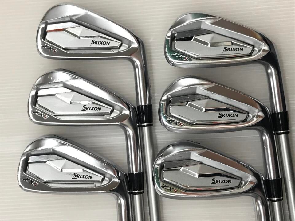 ひろ　５セット SRIXON ZXi5 アイアン(5本セット) スチールファイバー i 95CW