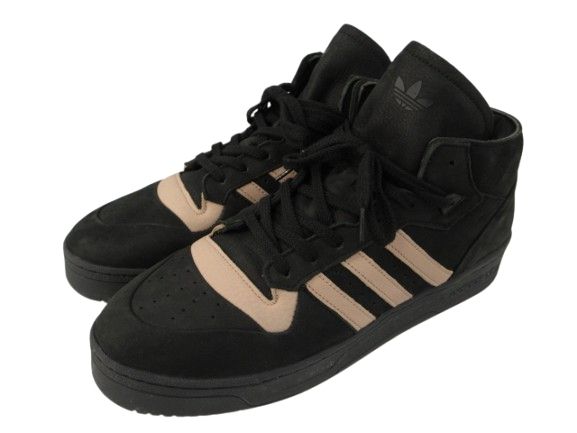 アディダス adidas RIVALRY MID IE3075 ライバルリー ミッド 31cm ブラック スニーカー シューズ 靴