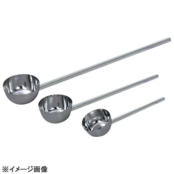 ステンレス一体型角柄ひしゃく21cm 2.7L 柄長1000KSH21-100