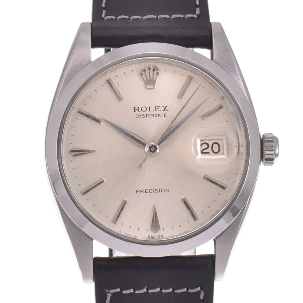 ロレックス ROLEX 6694 ヴィンテージ オイスター デイト プレシジョン Cal.1215 手巻き メンズ I 142452