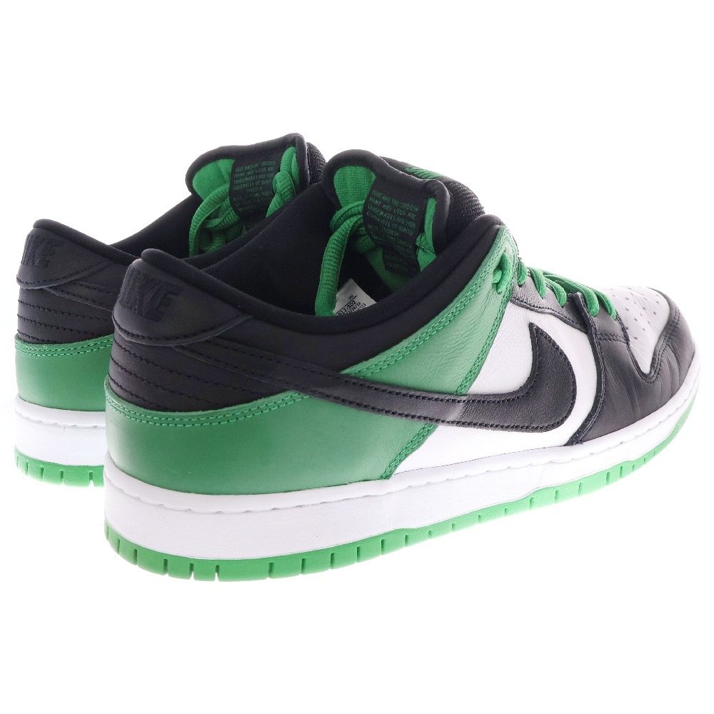 NIKE SB (ナイキエスビー) SB DUNK LOW PRO CLASSIC GREEN BQ6817-302 