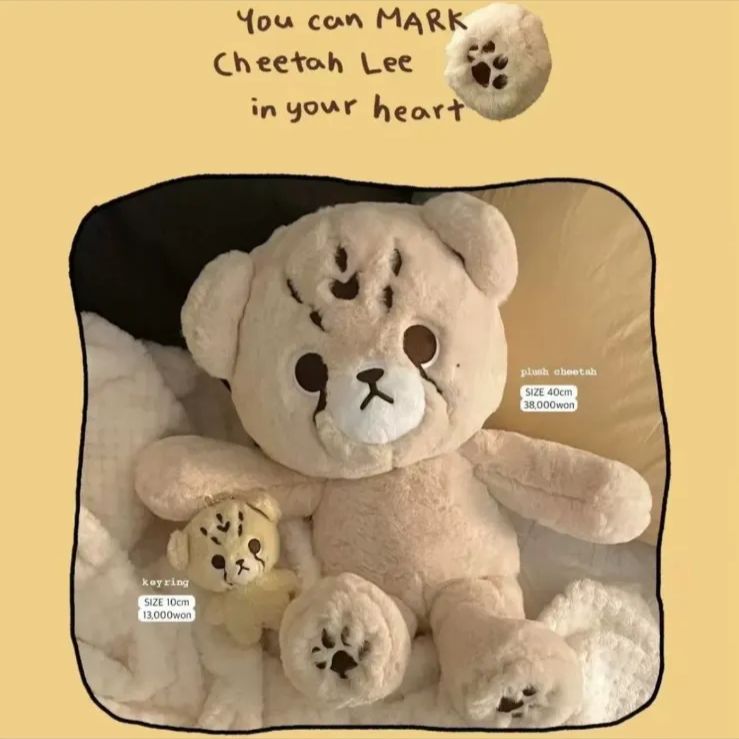 nct マーク　40cm ぬいぐるみ　新品　マスター マーク 40cm ぬいぐるみ 新品 マスター nct 【公式通販】