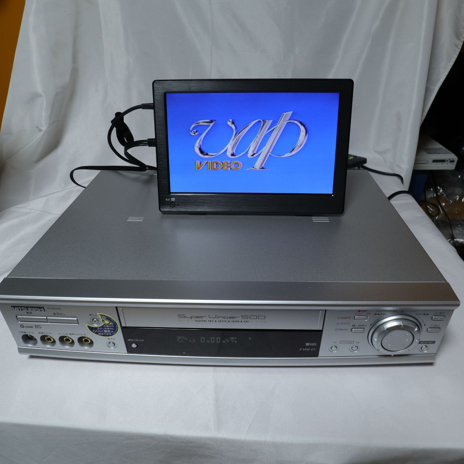 中古/動作確認済】MITSUBISHI/三菱電機 VHS ビデオカセット