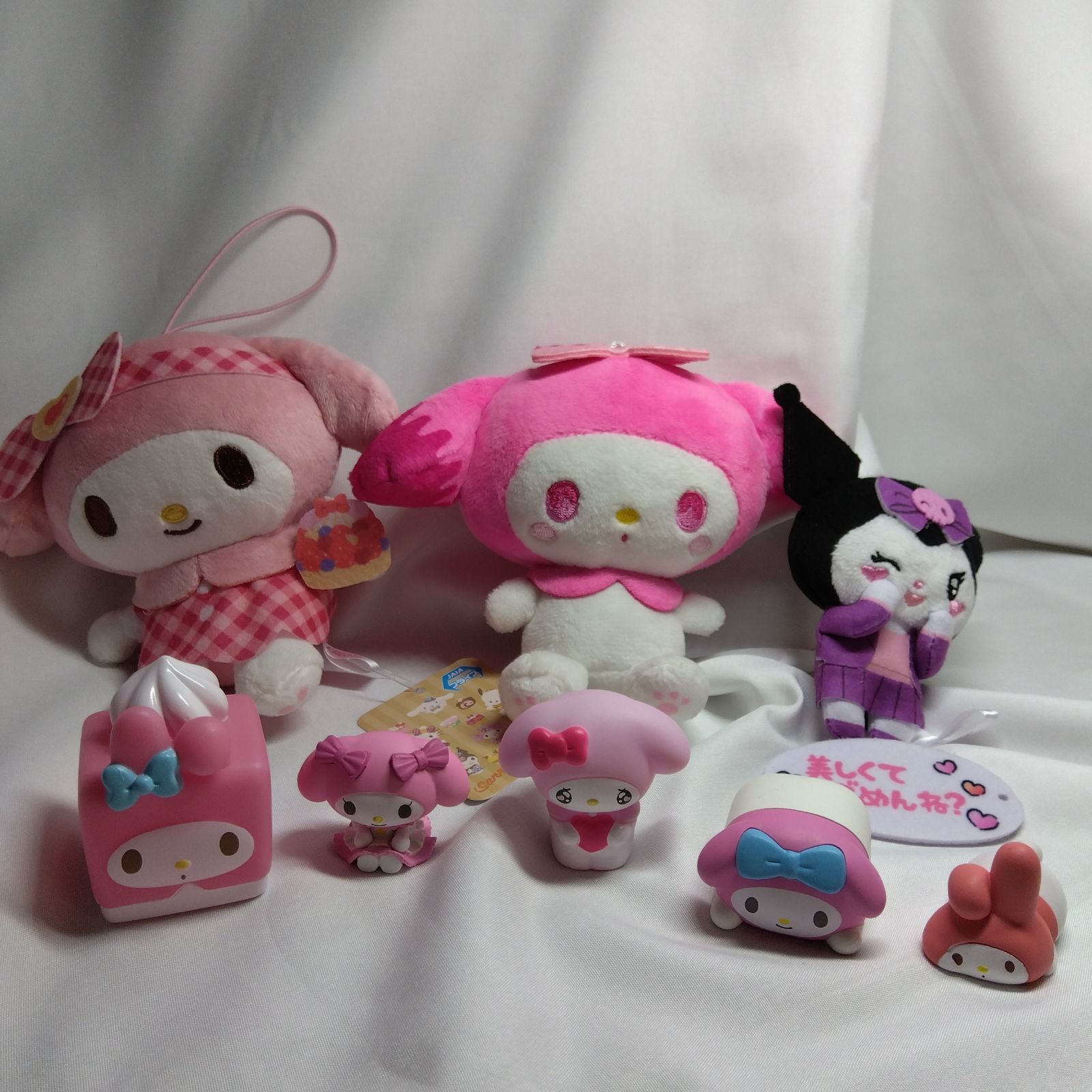 サンリオ　ぬいぐるみ　55個まとめ売り　シナモロール/マイメロディ/クロミ サンリオ ぬいぐるみ 55個まとめ売り シナモロール/マイメロディ