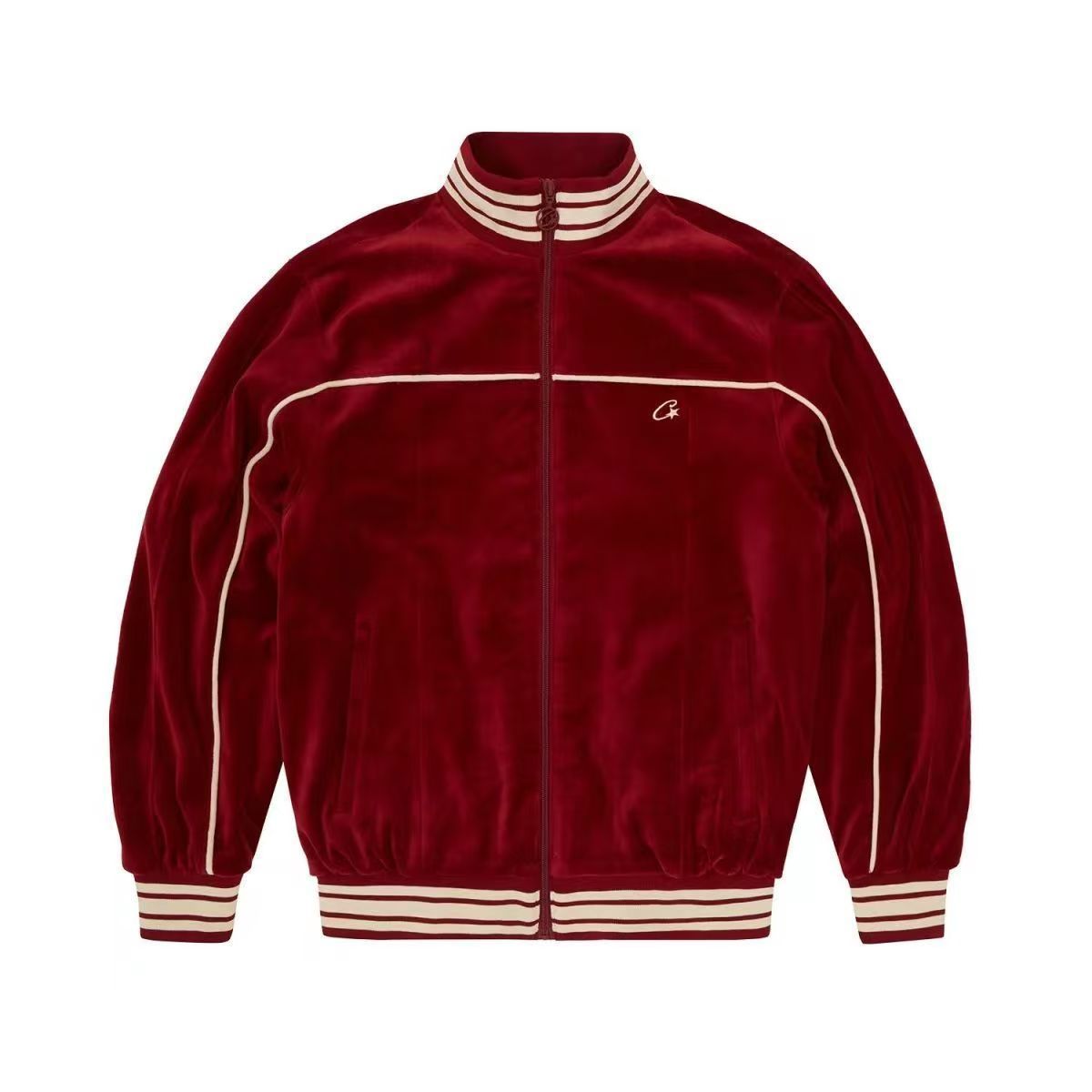超素敵 ‼︎ CORTEIZ VELOUR TRACKSUIT - BURGUNDY - メルカリ