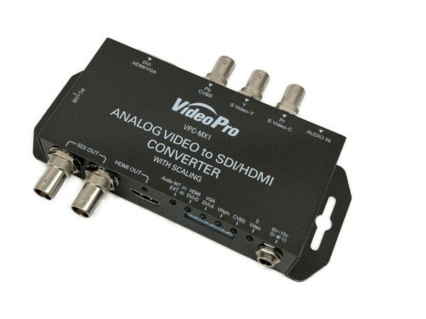 数量限定 VideoPro VPC-MX1 コンバーター ANALOG to HDMI/SDI 変換器