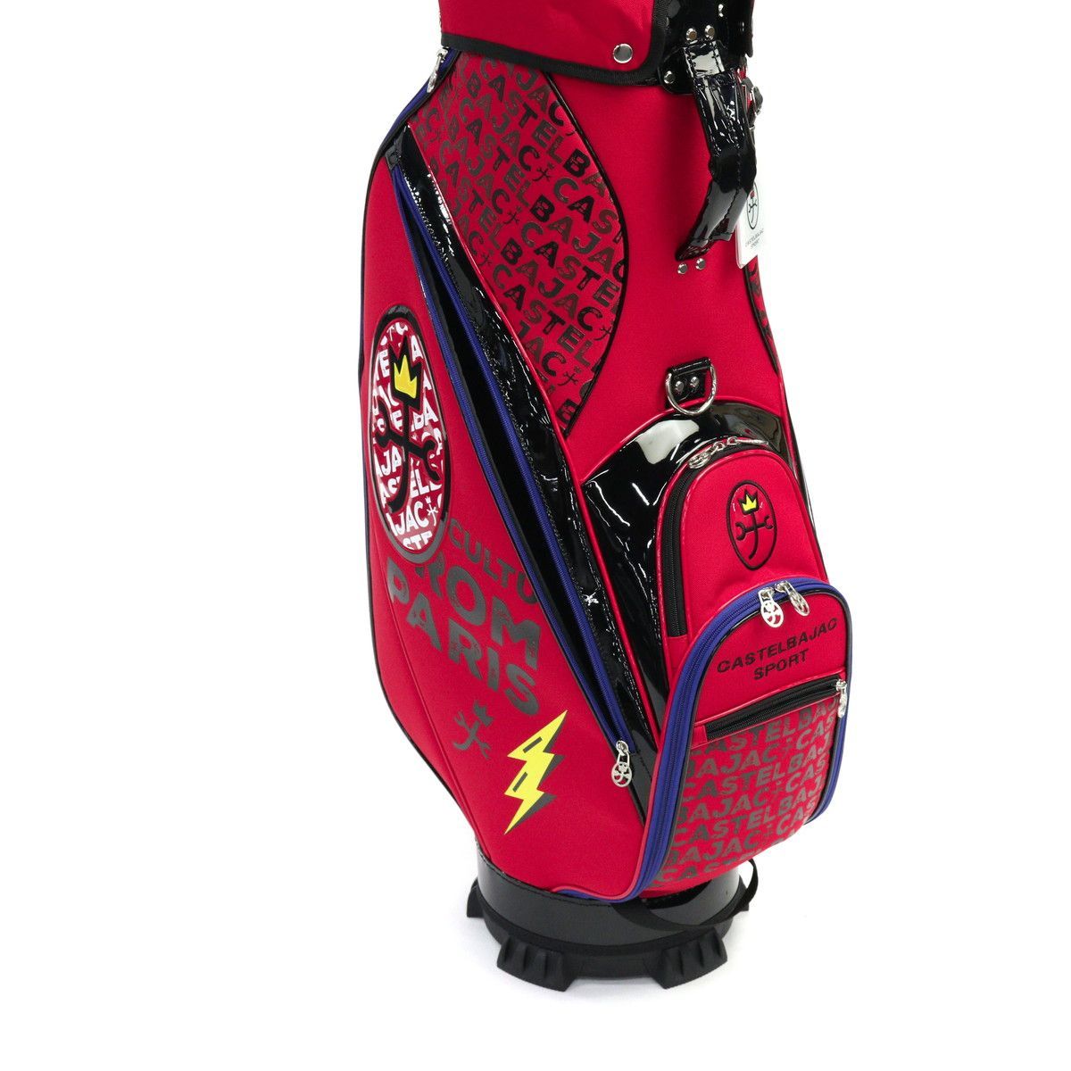 CASTELBAJAC ゴルフバッグ レッド　8.5型 CASTELBAJAC ゴルフバッグ レッド 8.5型 CASTELBAJAC SPORT