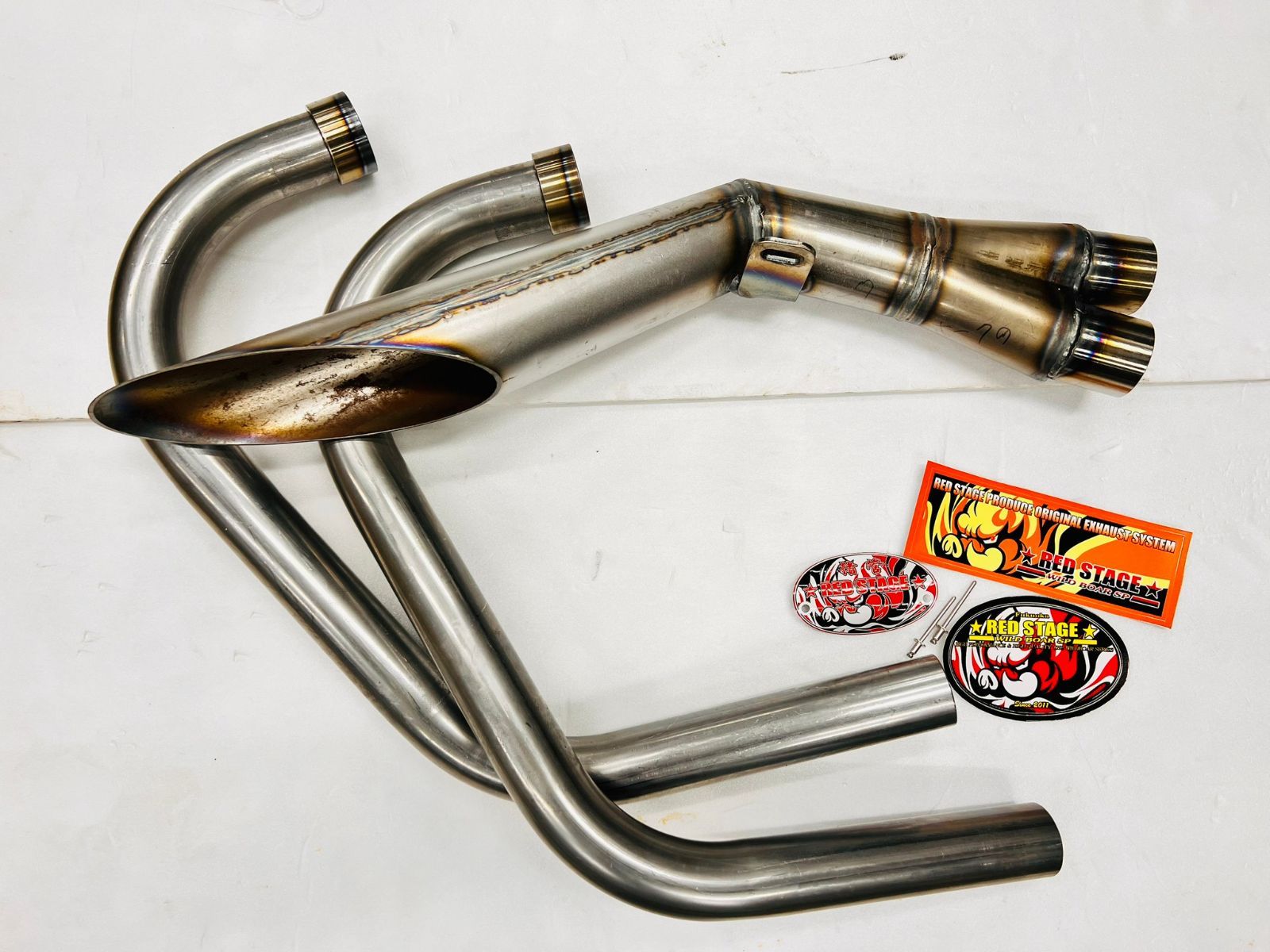 REDSTAGE GS400 GSX400E ザリ ゴキ 猪管3 メガサイクロン 外伝