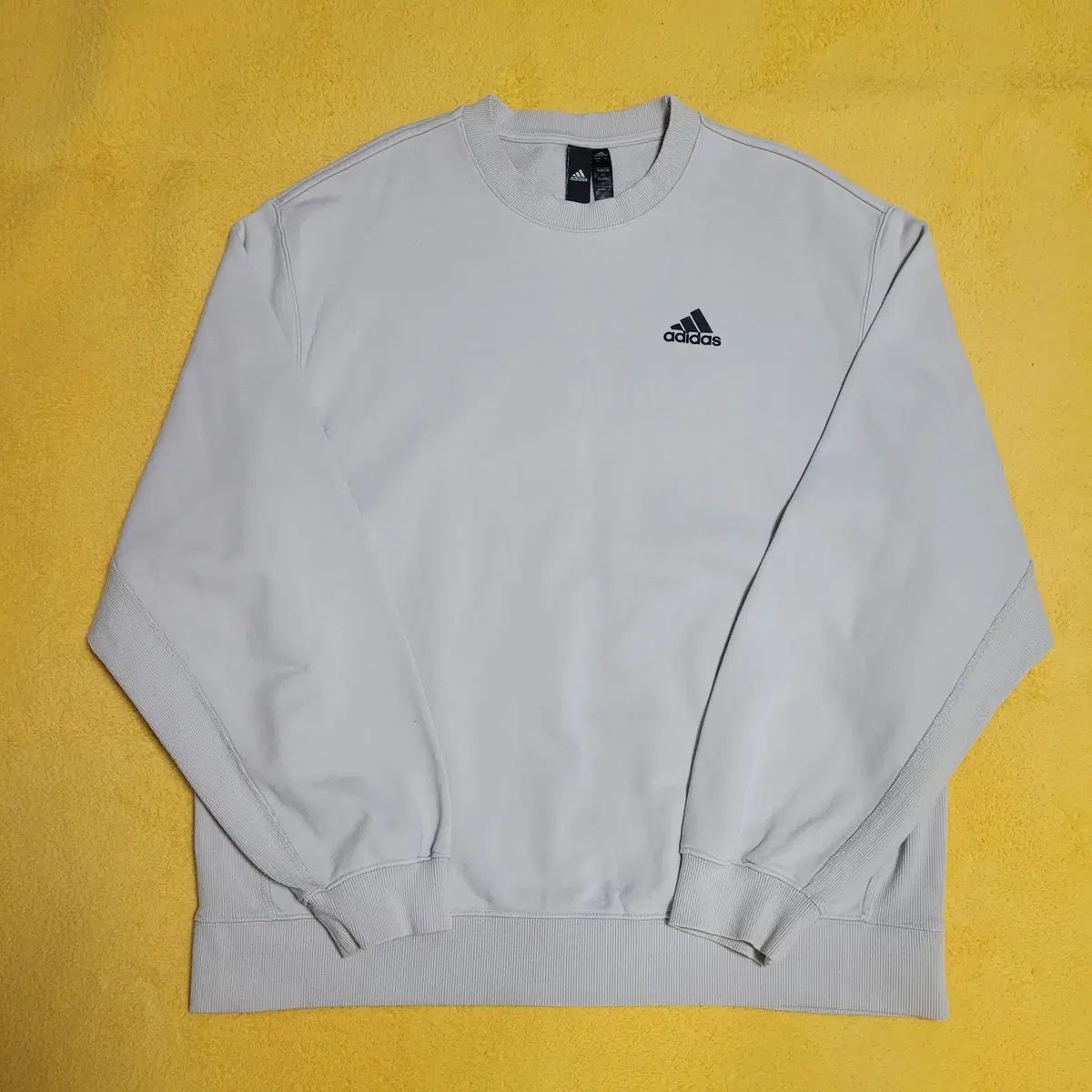 100 105 adidas(アディダス) ロゴ スウェット ロングスリーブスウェットシャツ L