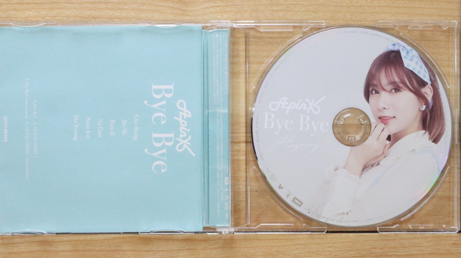 Apink Bye Bye ナウン直筆サイン入り 初回限定盤C ナウンVer. 国内盤CD☆エーピンク/Apink□ Bye Bye(初回生産限定盤C