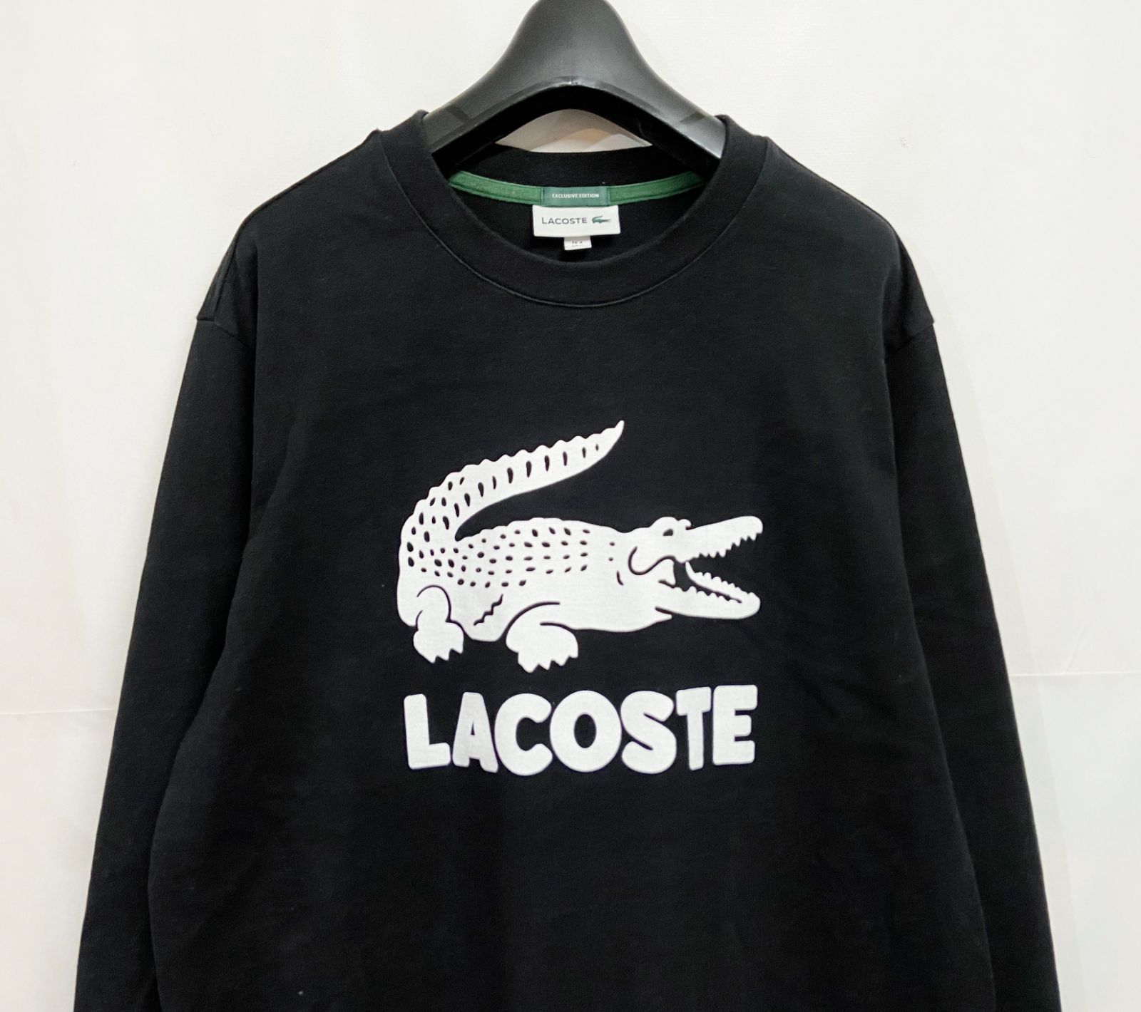 LACOSTE x BEAMS｜ラコステ ビームス別注 ヘビーオンス ビッグロゴ ロンT