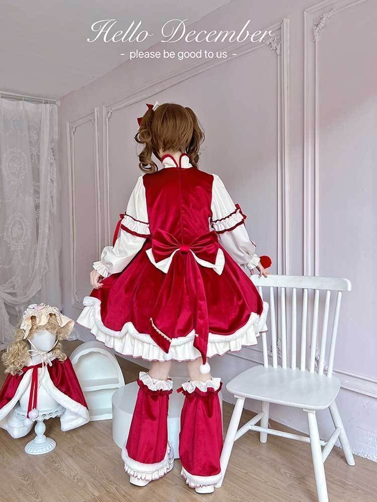 2025年正月 赤色新年ドレスセット