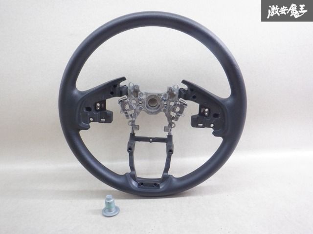 【ストア出品】未使用 ホンダ純正 JH3 N-WGNカスタム ハンドル ステアリングハンドル グレー ウレタン 直径約37cm 08U97-TKR-010 棚2M21