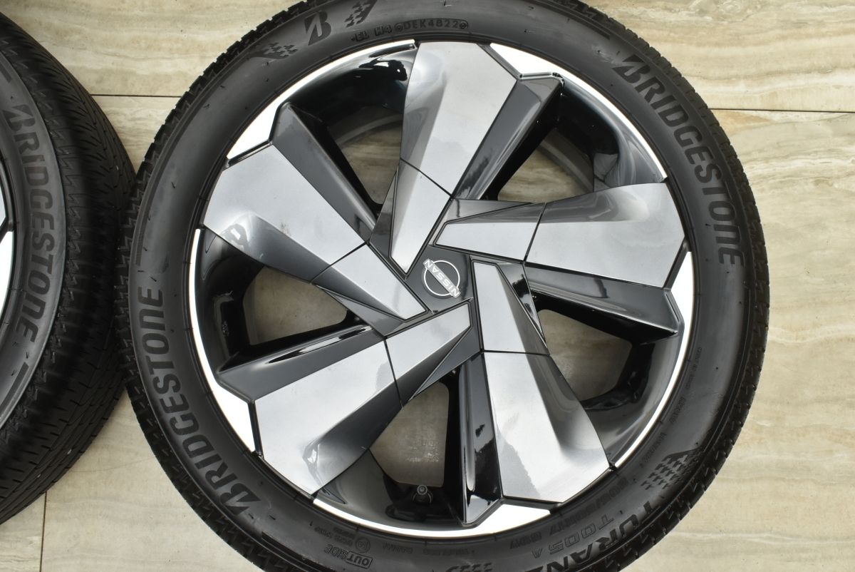 新車外し バリ溝 ニッサン オーラ 純正 17in 6.5J 53 PCD100 ブリヂストン トランザ T005A 205 50R17 納車外し ノーマル戻し FFCRYSTALESIA_COM