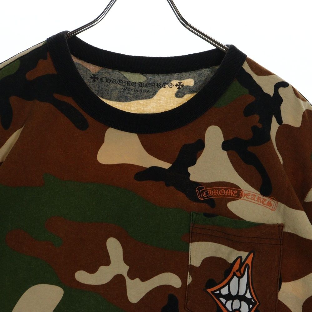 CHROME HEARTS (クロムハーツ) ×MATTY BOY PPO CAUTION T-SHRT  