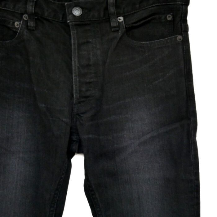 マインデニム ソロイスト スリムストレート ブラックデニム 31 TAKAHIROMIYASHITATheSoloist. (タカヒロミヤシタザソロイスト