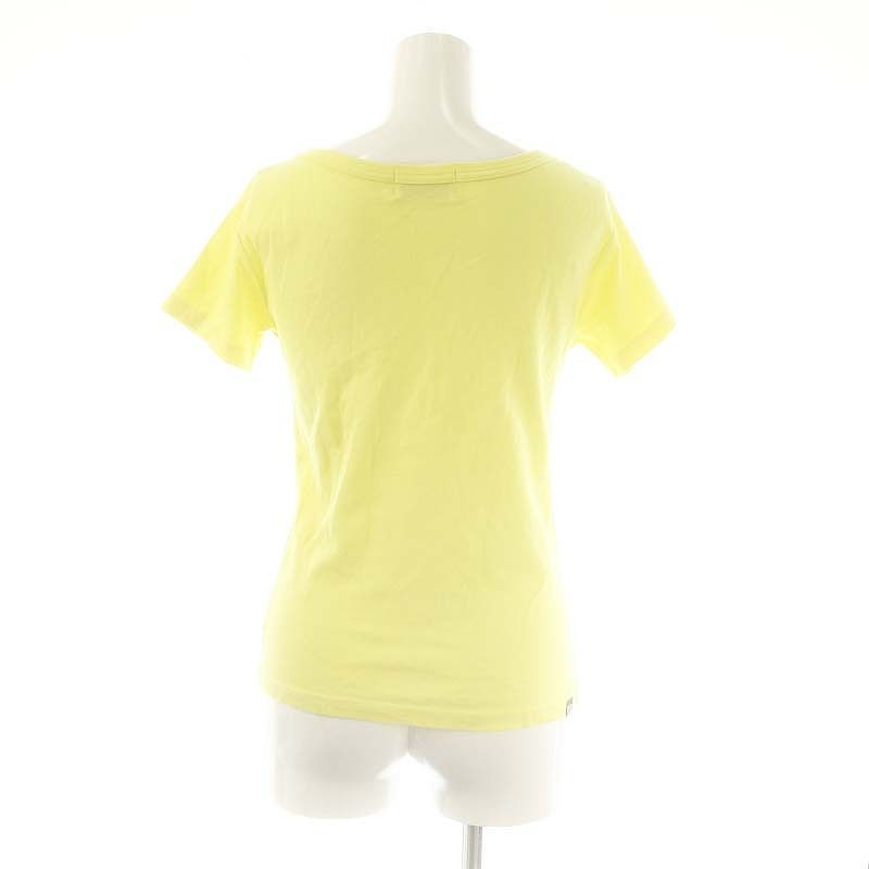 ヒステリックグラマー HYSTERIC GLAMOUR 25SS SPEEDSTER チビTシャツ カットソー 半袖 F イエロー /DF ■OS レディース HYSTERIC GLAMOUR（ヒステリックグラマー）の「SPEEDSTER チビT
