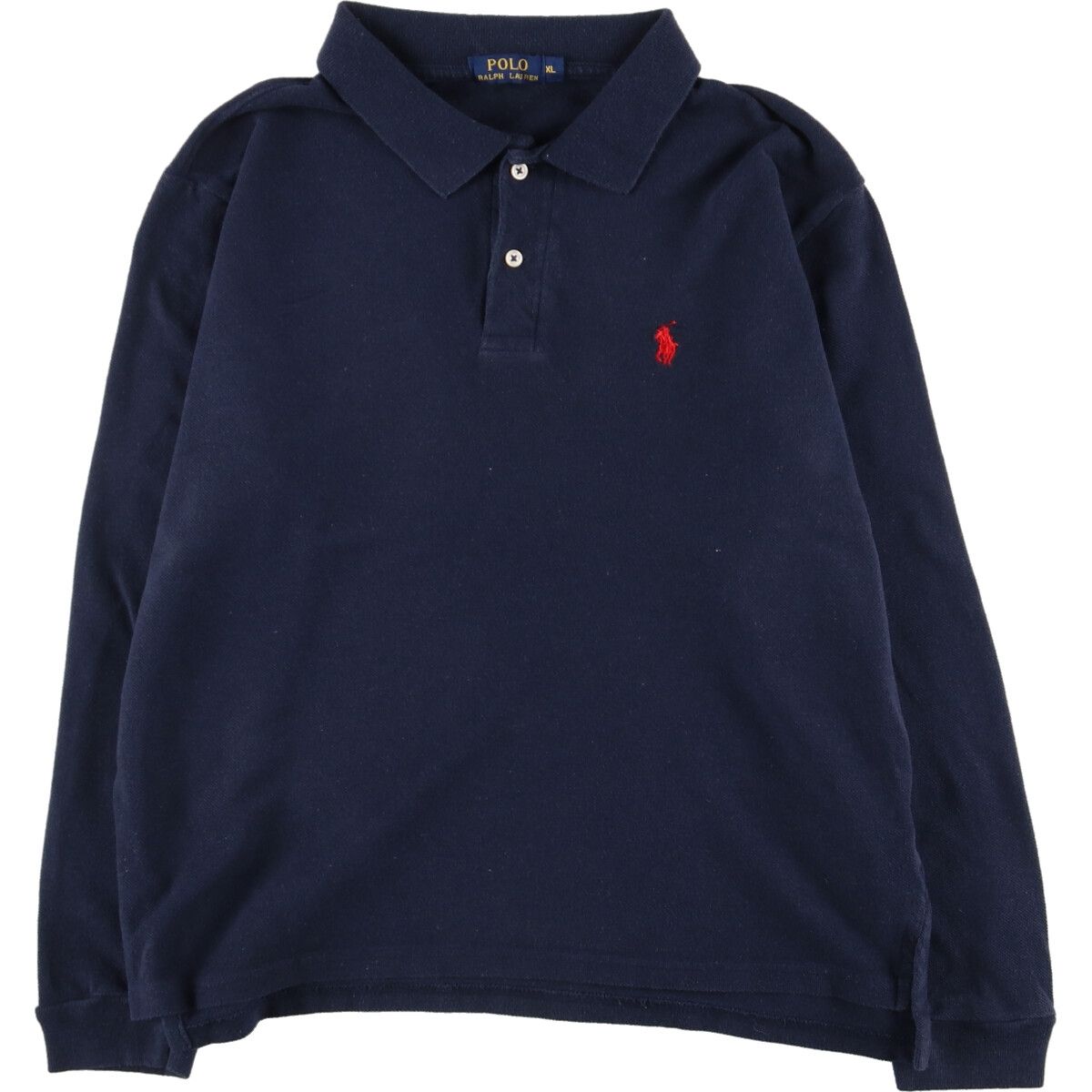 古着 ラルフローレン Ralph Lauren POLO RALPH LAUREN 長袖 ポロシャツ メンズXL/eaa440052