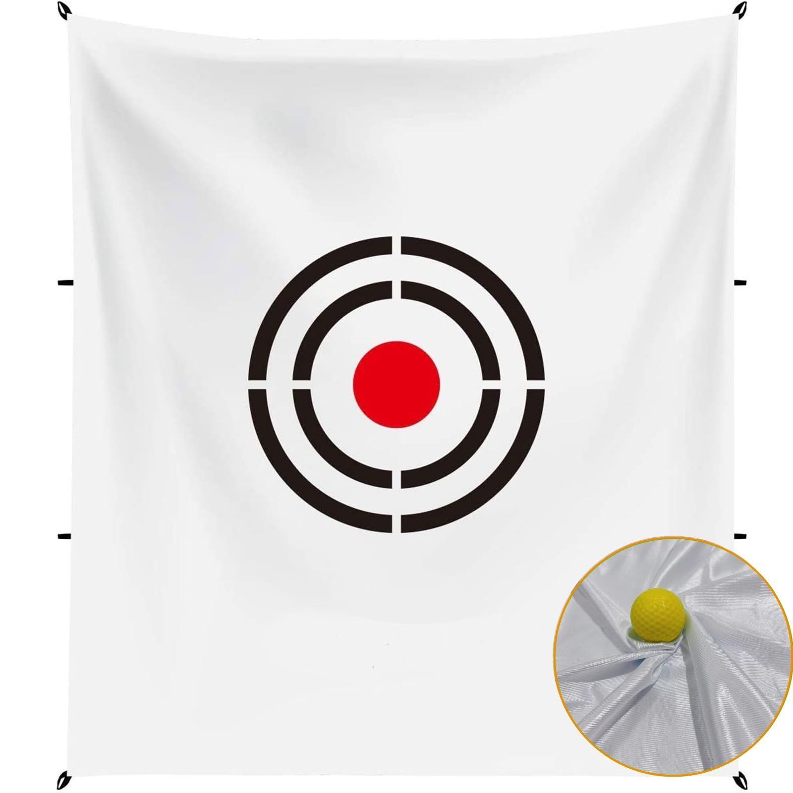 ゴルフターゲット ゴルフ的 標的 ゴルフ付属品 1.5x1.8m 白