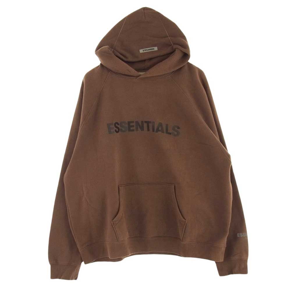 FEAR OF GOD フィアオブゴッド FOG Essentials Rubber Logo Hoodie  