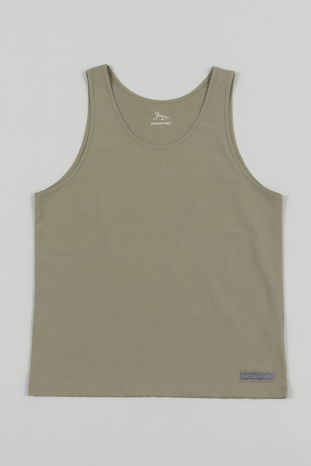 Stretch Tank Top Khaki