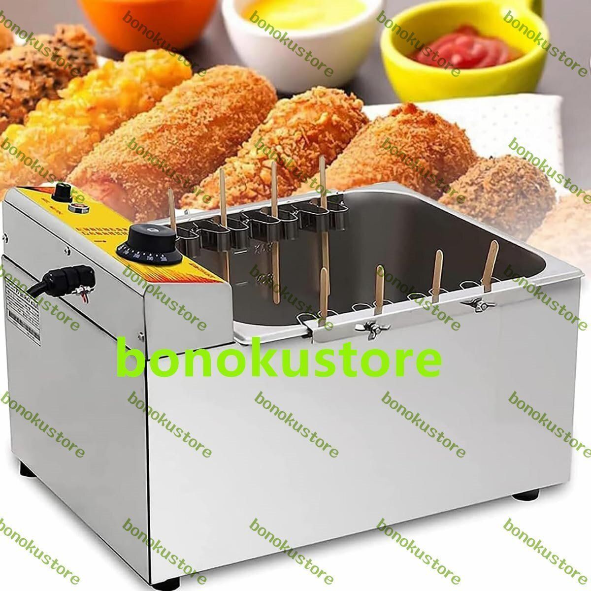 チーズホットドッグスティックマシン付き