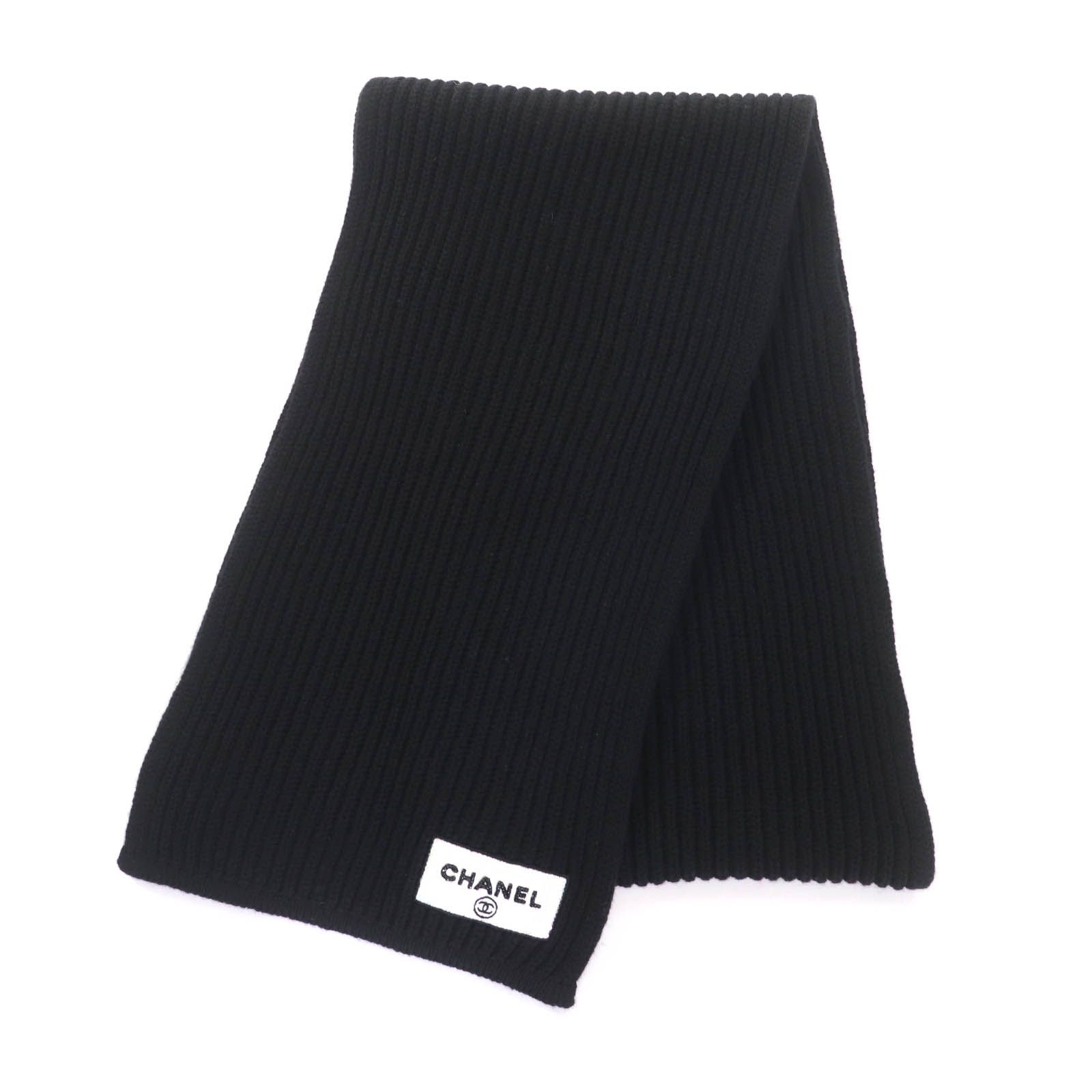 美品☆CHANEL シャネル AA9552 カシミヤ100％ ココマーク