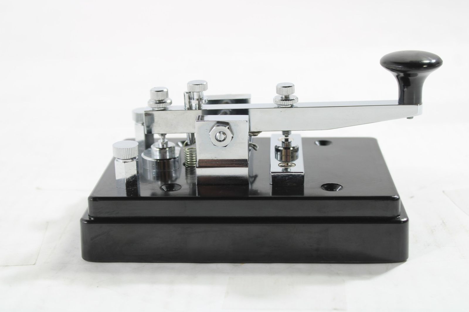 現状品 加地通信機研究所 電鍵 MK-8 型 マニピュレーター パドル アマチュア 無線機 モールス IT3KF830BRMK-H02-byebye WWW_IBETON_RU