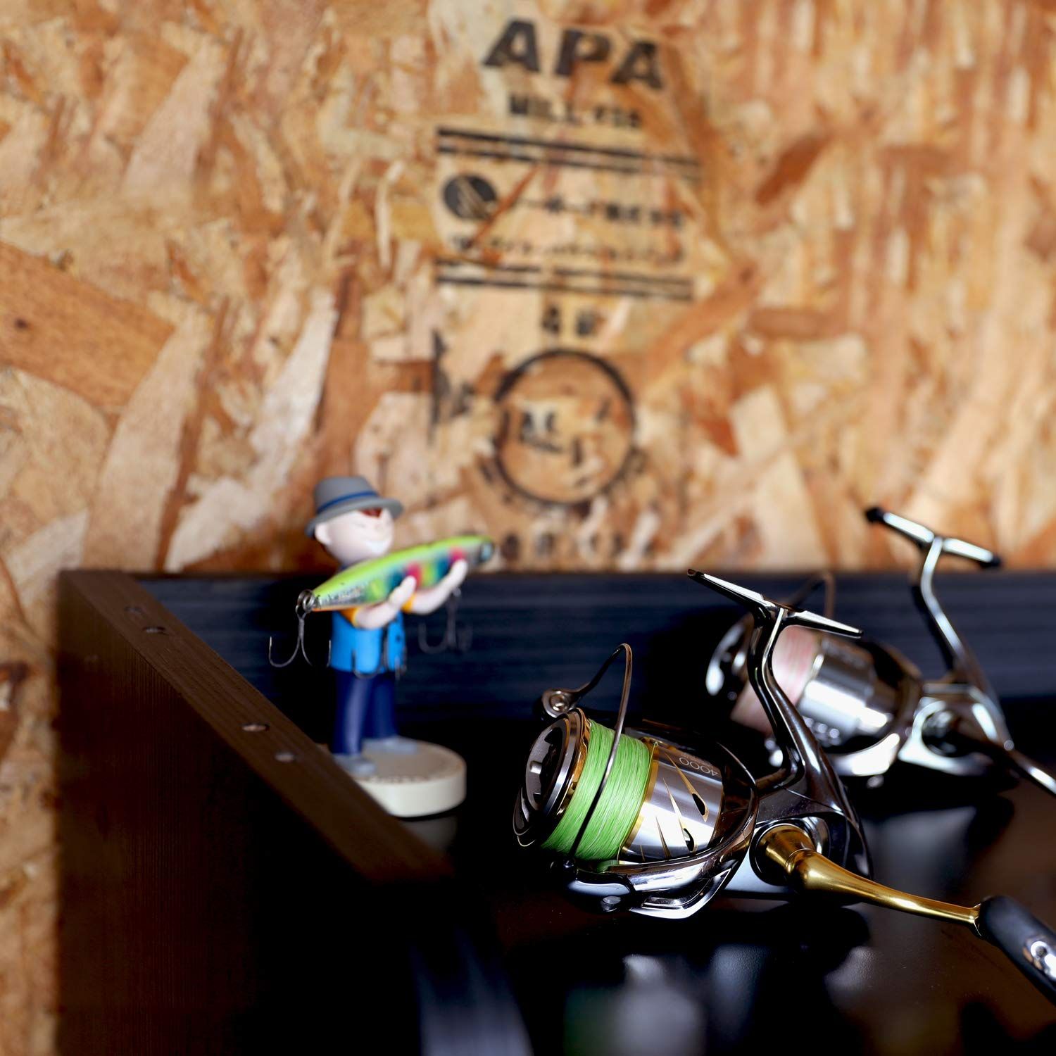 ブラック 釣り具用ストッカー