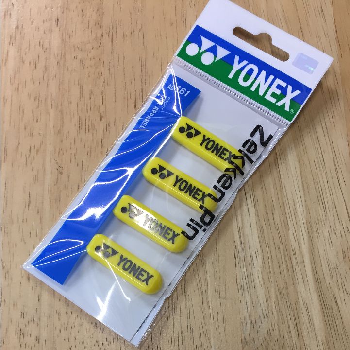 YONEX ゼッケンピン 黄色 新品 - メルカリ