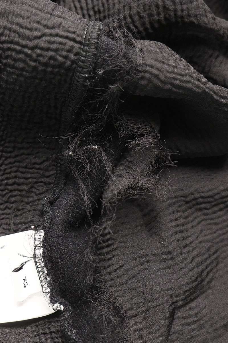 ジバンシィ 17F 7334 653 デストロイ加工ロゴプリントクルーネック  