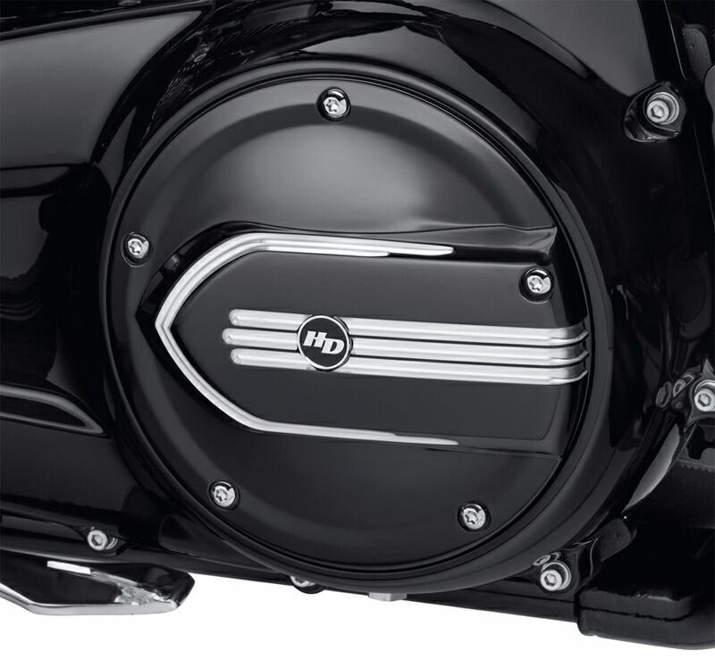 ディファイアンス ブラックマシンカット ダービーカバー 2019年以降ソフテイル 2018年FLSB