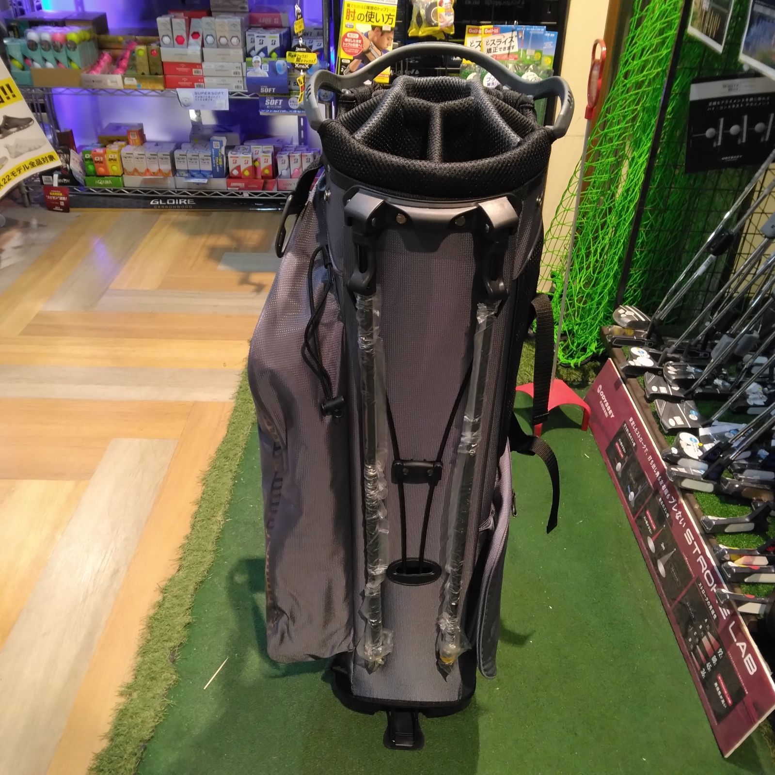 即日発送！！TaylorMade キャディバッグスタンド チャコール　新品未使用 Amazon | TaylorMade Golf PRO スタンドバッグ チャコール