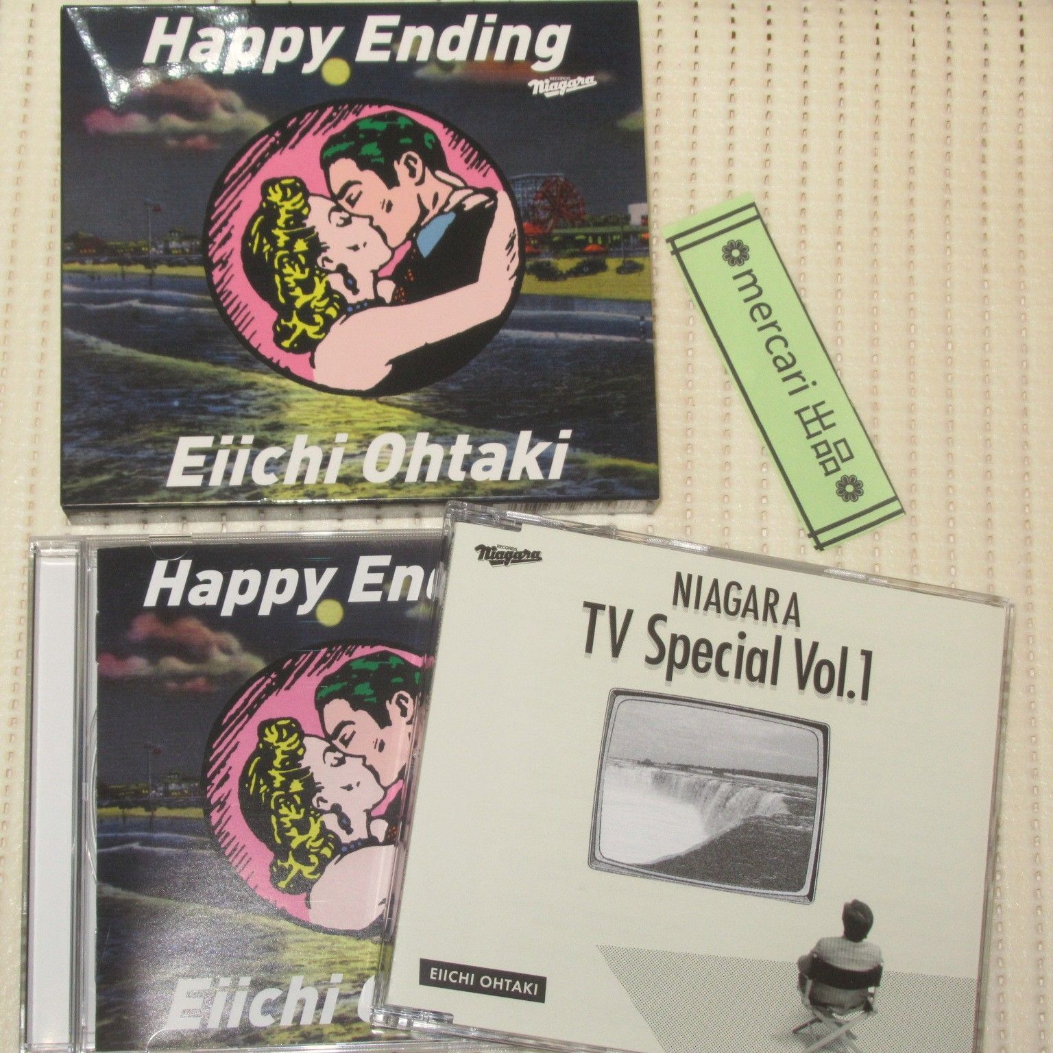 CD 初回生産限定盤 2CD 大滝詠一 happy ending デビュー50周年記念盤