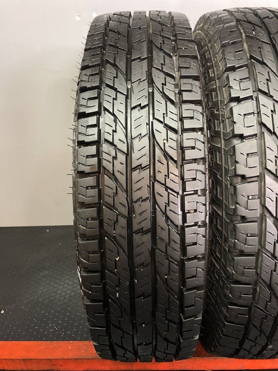 YOKOHAMA GEOLANDAR A|T G015 LT215|85R16 115|112R 10PR 16インチ 4本 バリ溝 ランクルナロー ジムニー等 ホワイトレター STE003