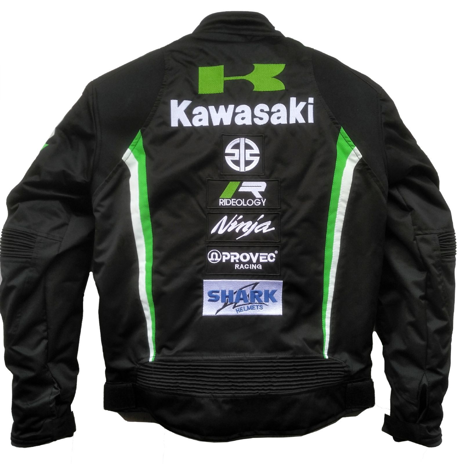 kawasaki バイクジャケット 秋冬用 メンズ 中綿 インナー付き バイク