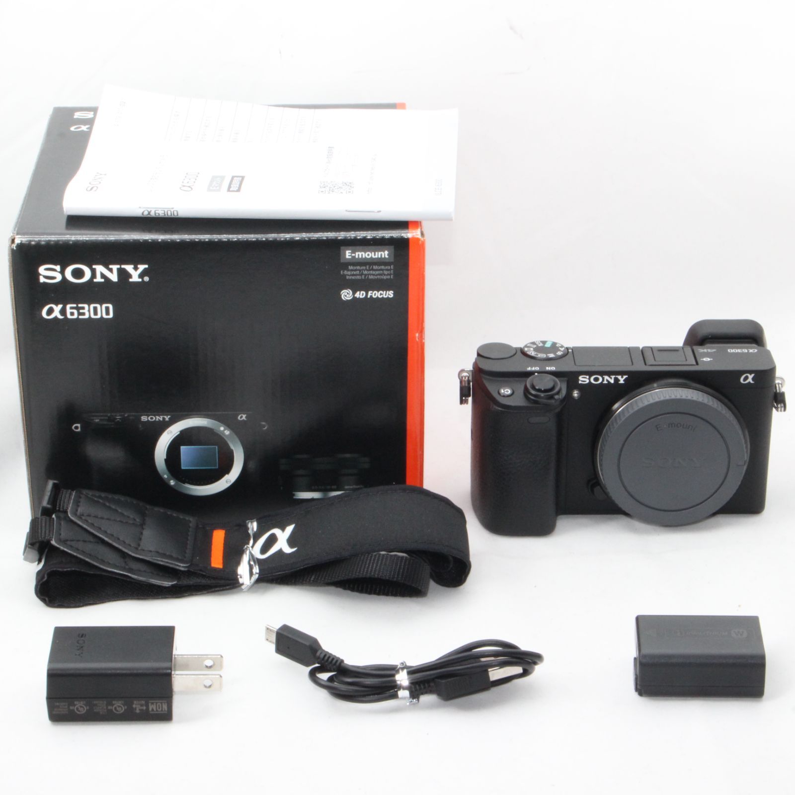 SONY ミラーレス α6300 ILCE-6300L 別売りレンズ2種セット 【公式通販】
