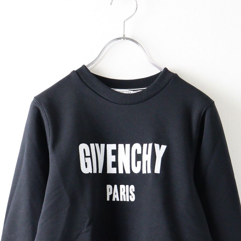 GIVENCHY キッズ スエット Givenchy Kids Black Printed Sweatshirt Givenchy